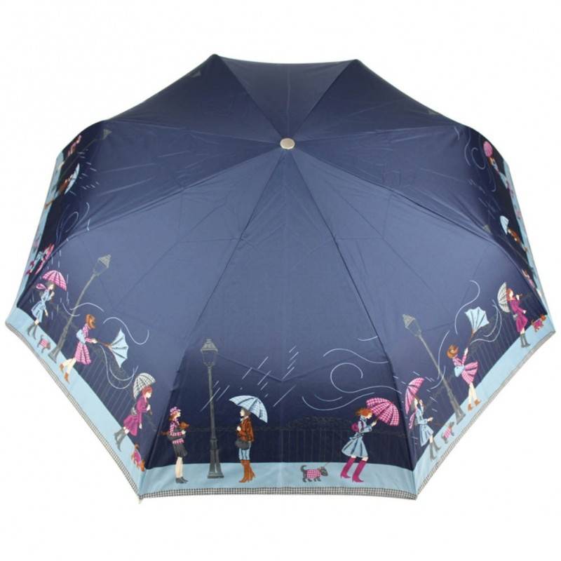 Parapluie pliant Pierre Vaux ouverture / fermeture automatique déco Tempête Parapluie pliant Pierre Vaux ouverture / fermeture automatique déco Tempête
