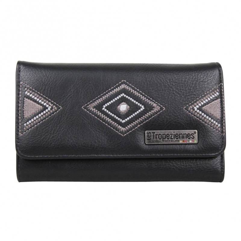 Sac pochette bandoulière Les Tropéziennes effet patiné Ouv 09 LES TROPÉZIENNES - 1 Sac pochette bandoulière Les Tropéziennes effet patiné Ouv 09 LES TROPÉZIENNES - 1