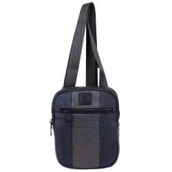 Petite pochette plate Serge Blanco effet jean Nur 2 poches SERGE BLANCO - 1 Petite pochette plate Serge Blanco effet jean Nur 2 poches SERGE BLANCO - 1