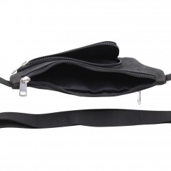 Pochette ceinture banane cuir Baroudeur Foures France Noir FOURÈS - 3 Pochette ceinture banane cuir Baroudeur Foures France Noir FOURÈS - 3