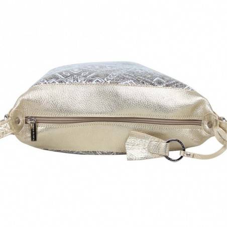 Sac cabas Patrick Blanc Toile brillante beige 8913 PATRICK BLANC - 3