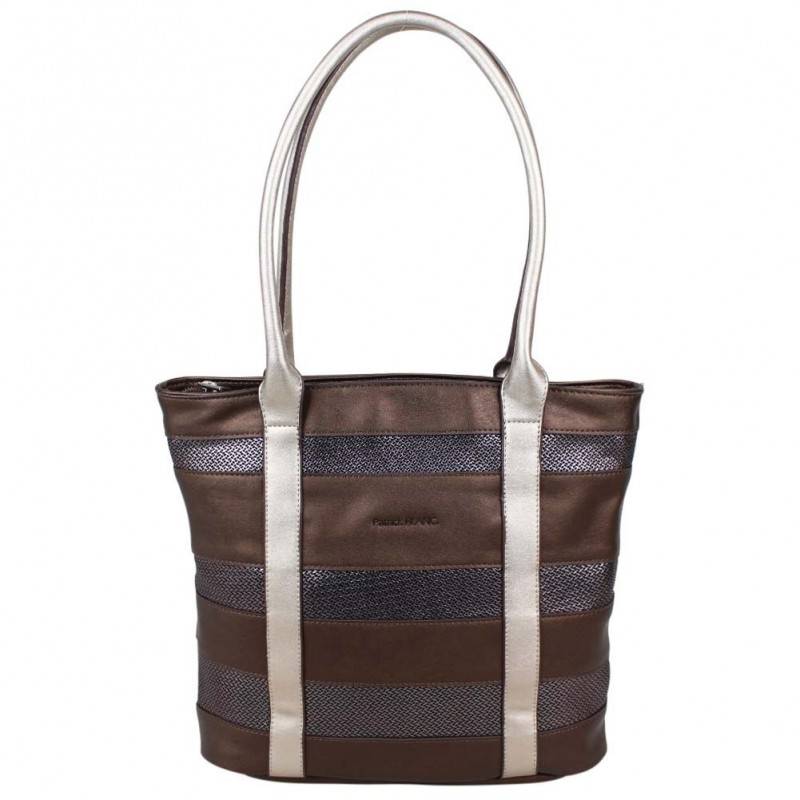 Sac porté épaule seau Patrick Blanc souple tresse tricolore 513043 PATRICK BLANC - 1 Sac porté épaule seau Patrick Blanc souple tresse tricolore 513043 PATRICK BLANC - 1