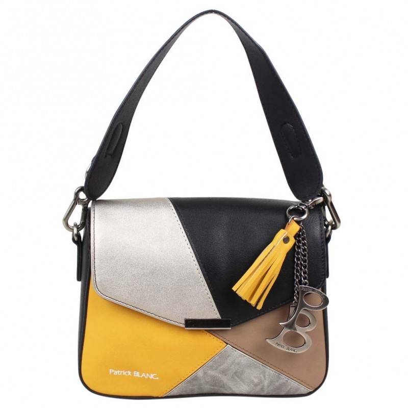 Sac à main cuir Patrick Blanc cabas bi couleur 105054 PATRICK BLANC - 1 Sac à main cuir Patrick Blanc cabas bi couleur 105054 PATRICK BLANC - 1