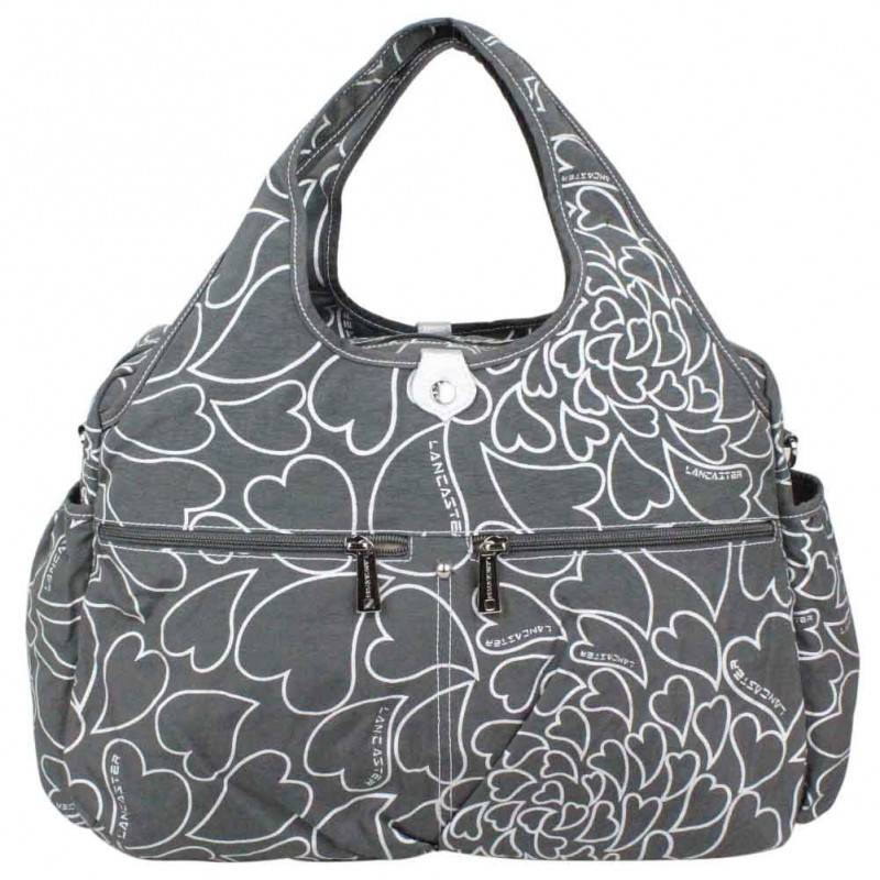 Petit sac bandoulière Lancaster style croco LANCASTER - 1 Petit sac bandoulière Lancaster style croco LANCASTER - 1
