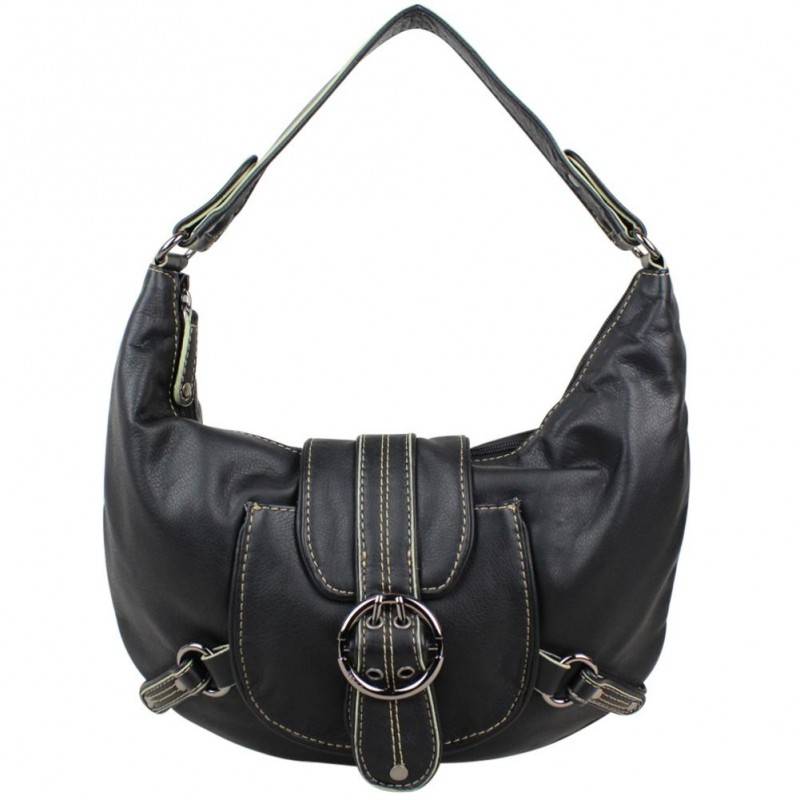 Sac épaule forme demi lune Mexx 1AW009 noir MEXX - 1