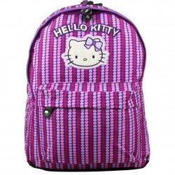 Sac à dos Hello Kitty motif imprimé coeurs 2 compartiments HELLO KITTY - 1 Sac à dos Hello Kitty motif imprimé coeurs 2 compartiments HELLO KITTY - 1