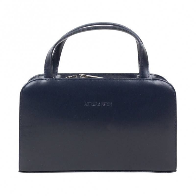 Petit sac à main en cuir rigide Arthur et Aston ARTHUR & ASTON - 1 Petit sac à main en cuir rigide Arthur et Aston ARTHUR & ASTON - 1