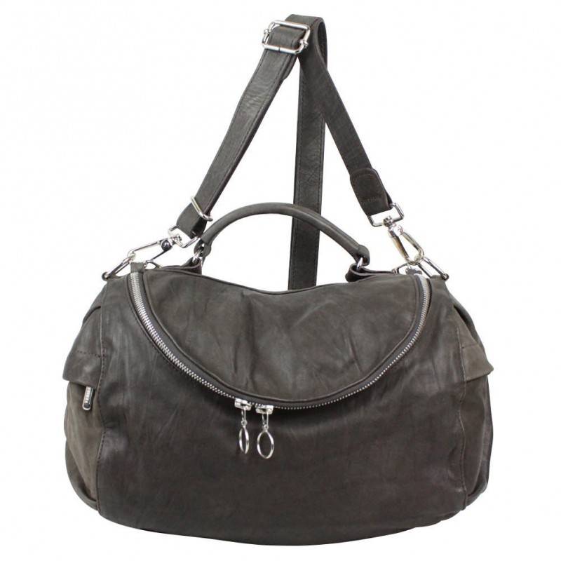 Sac à main cuir froissé Fabrication France Texier 11403 TEXIER - 1 Sac à main cuir froissé Fabrication France Texier 11403 TEXIER - 1