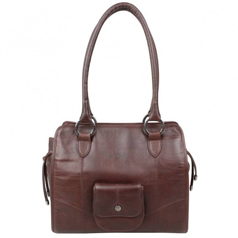 Sac cabas cuir Patrick Blanc bi couleur 105068 PATRICK BLANC - 1