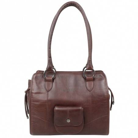 Sac cabas cuir Patrick Blanc bi couleur 105068 PATRICK BLANC - 1