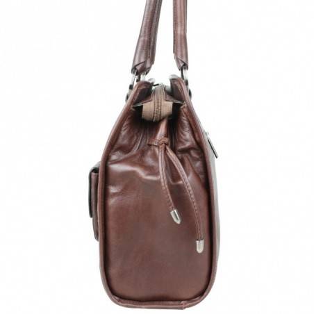 Sac cabas cuir Patrick Blanc bi couleur 105068 PATRICK BLANC - 3