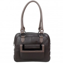 Sac cabas cuir Patrick Blanc bi couleur 105068 PATRICK BLANC - 1