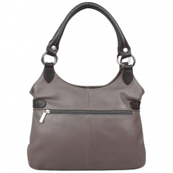 Sac cabas cuir Patrick Blanc bi couleur 105068 PATRICK BLANC - 2