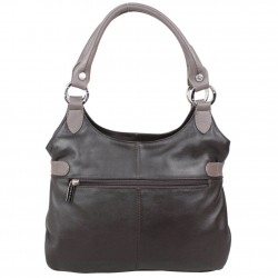 Sac cabas cuir Patrick Blanc bi couleur 105068 PATRICK BLANC - 4