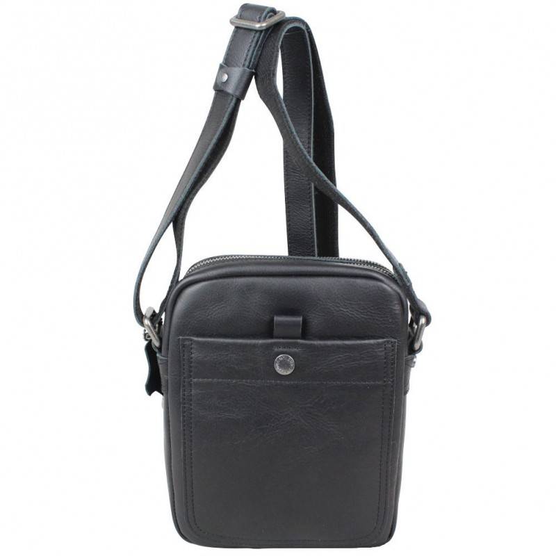 Pochette bandoulière cuir Wylson double compartiment WYLSON - 1 Pochette bandoulière cuir Wylson double compartiment WYLSON - 1