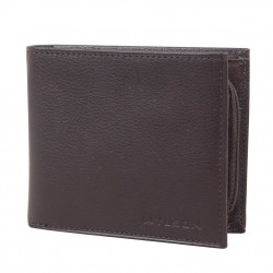 Portefeuille européen cuir marron de marque Wylson WYLSON - 1 Portefeuille européen cuir marron de marque Wylson WYLSON - 1