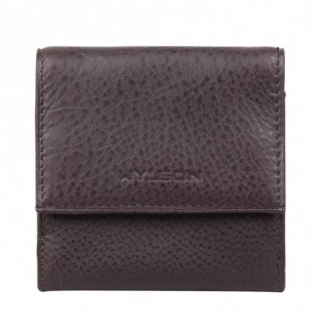 LE PORTE MONNAIE MIXTE MARRON WYLSON - 1