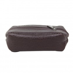 Porte monnaie grain de café deux poches cuir WYLSON WYLSON - 2 Porte monnaie grain de café deux poches cuir WYLSON WYLSON - 2
