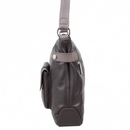 Sac cabas cuir Patrick Blanc bi couleur 105068 PATRICK BLANC - 2