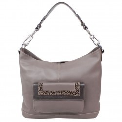 Sac à main cuir Patrick Blanc cabas bi couleur 105054 PATRICK BLANC - 1