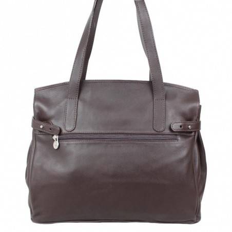 Sac cabas en cuir souple Patrick Blanc PATRICK BLANC - 4