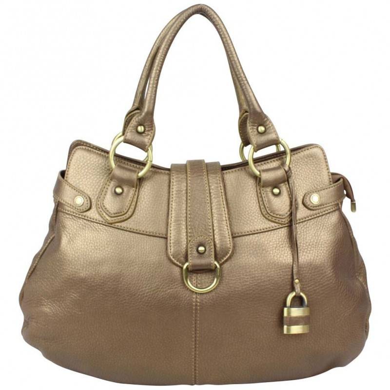 Sac à main Fuchsia gros cuir souple demi rond FUCHSIA - 1 Sac à main Fuchsia gros cuir souple demi rond FUCHSIA - 1