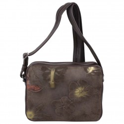 Sac bandoulière cuir motif fleurs et papillons BAMBOO A DÉCOUVRIR ! - 1