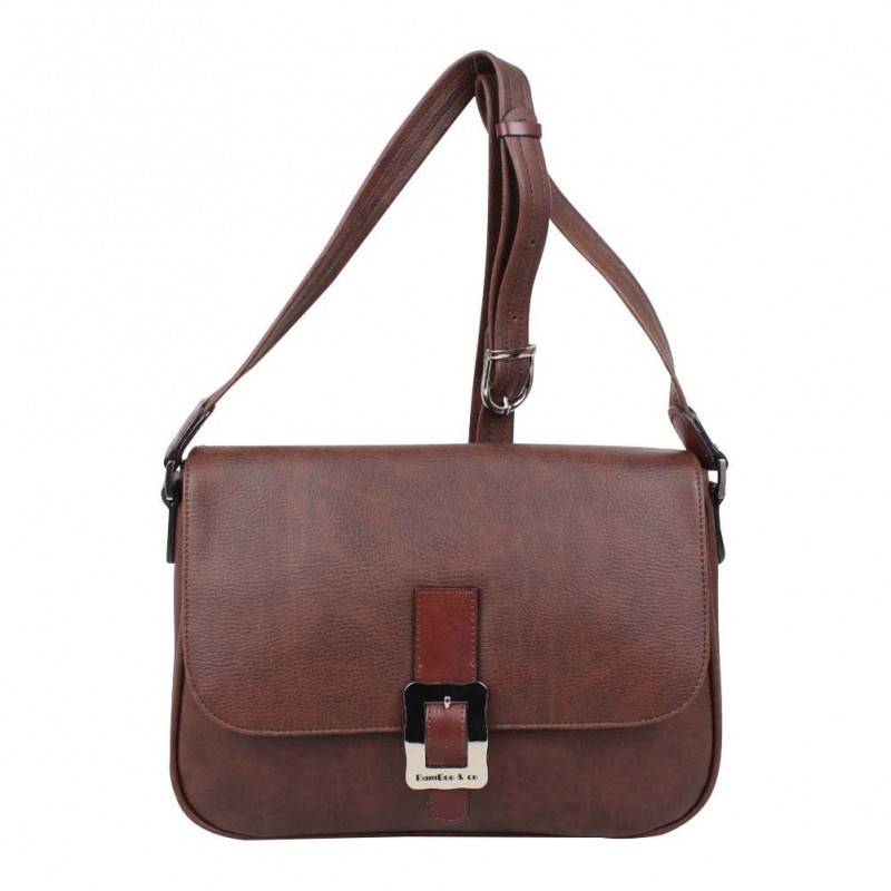 Sac bandoulière besace BAMBOO déco boucle A DÉCOUVRIR ! - 1 Sac bandoulière besace BAMBOO déco boucle A DÉCOUVRIR ! - 1