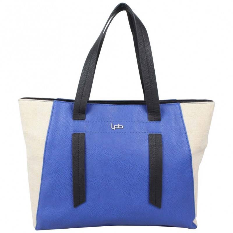 Sac porté épaule shopping Les Petites Bombes bicolore Les p'tites Bombes - 1 Sac porté épaule shopping Les Petites Bombes bicolore Les p'tites Bombes - 1