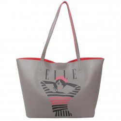 Sac à main épaule shopping marine et blanc de marque Elle Matelot Tote ELLE - 5