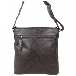 Sac bandoulière cuir peau de pêche Duolynx DUOLYNX - 4