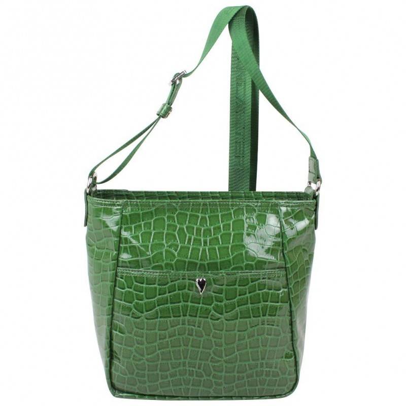 Petit sac bandoulière Lancaster style croco LANCASTER - 1 Petit sac bandoulière Lancaster style croco LANCASTER - 1