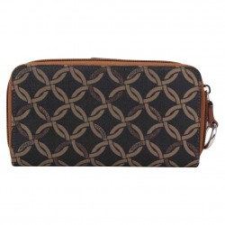 Grand porte monnaie zip toile Sequoia S11-015 BI SEQUOIA - 4
