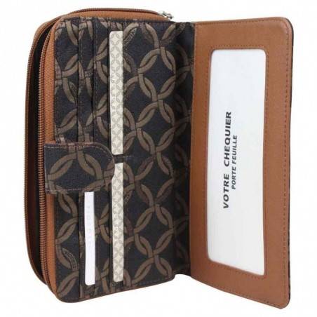 Grand porte monnaie toile Sequoia S11-013 BI SEQUOIA - 2