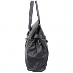 Sac bandoulière cuir Patrick Blanc bicolore 105065  PATRICK BLANC - 7