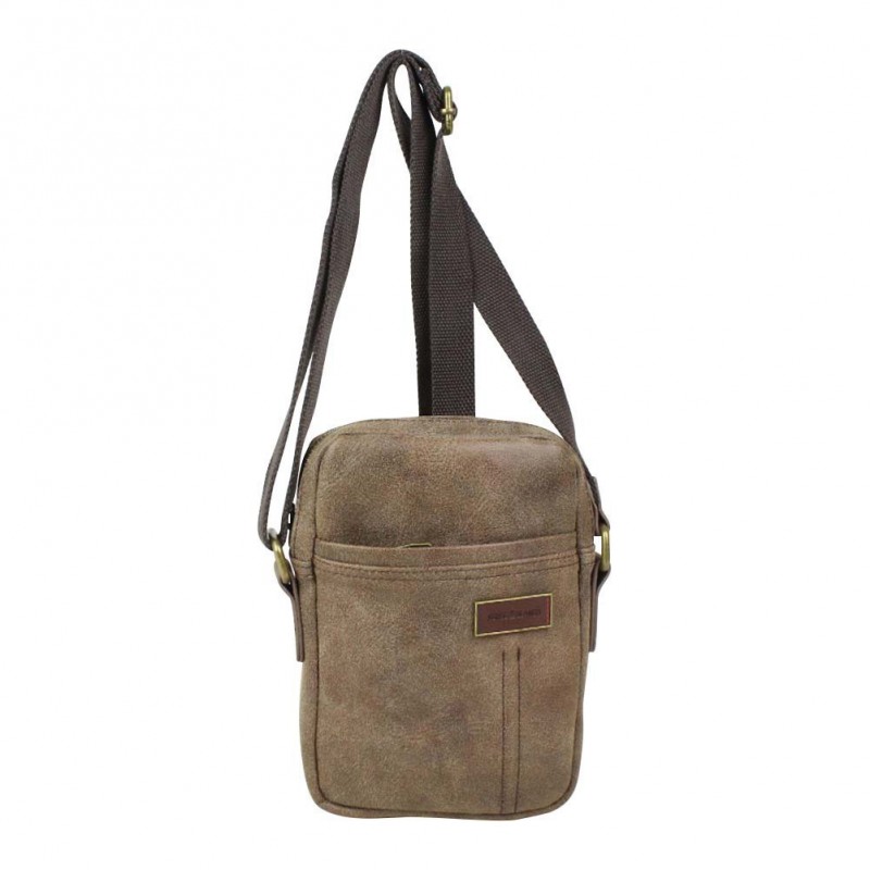 Pochette bandoulière Serge Blanco Meetic Goal Meg Marron Pochette bandoulière Serge Blanco Meetic Goal Meg Marron