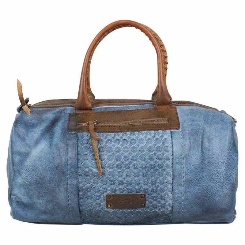 Sac à main bowling + bandoulière déco tressée Fuchsia bleu FUCHSIA - 1 Sac à main bowling + bandoulière déco tressée Fuchsia bleu FUCHSIA - 1