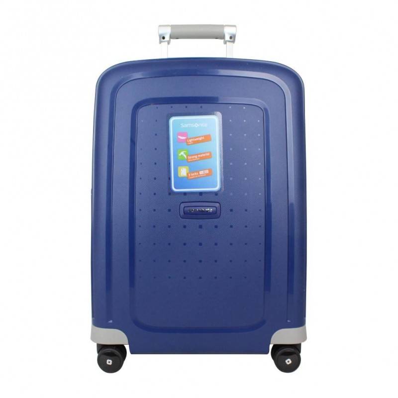 Valise trolley cabine Samsonite S'Cure Spinner 55 bleu SAMSONITE - 1 Valise trolley cabine Samsonite S'Cure Spinner 55 bleu SAMSONITE - 1
