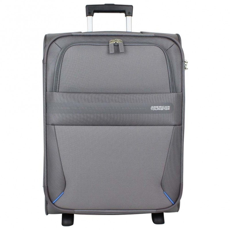 Valise cabine 2 roues toile American Tourister gris Valise cabine 2 roues toile American Tourister gris