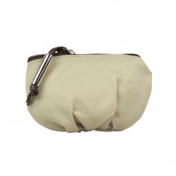 Porte monnaie bourse Texier nylon souple beige TEXIER - 2 Porte monnaie bourse Texier nylon souple beige TEXIER - 2