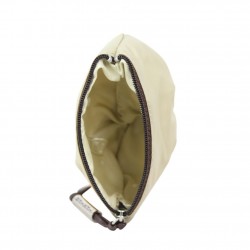 Porte monnaie bourse Texier nylon souple beige TEXIER - 3 Porte monnaie bourse Texier nylon souple beige TEXIER - 3