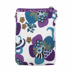 Mini sac bandoulière motif fleur FUCHSIA XS violet FUCHSIA - 2 Mini sac bandoulière motif fleur FUCHSIA XS violet FUCHSIA - 2