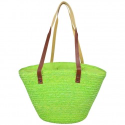 Sac cabas paille Les Tropéziennes Milos Vert LES TROPÉZIENNES - 2 Sac cabas paille Les Tropéziennes Milos Vert LES TROPÉZIENNES - 2