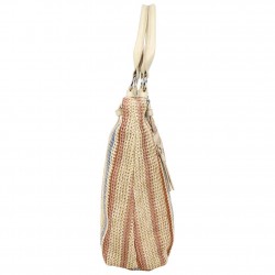 Sac à main cabas Patrick Blanc effet paille beige Multi PATRICK BLANC - 2