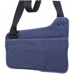 Pochette bandoulière extra plat toile Levi's bleu denim LEVI'S - 2 Pochette bandoulière extra plat toile Levi's bleu denim LEVI'S - 2