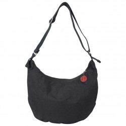 Sac extra plat demi lune toile nylon Levi's noir Rank LEVI'S - 3