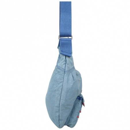 Sac extra plat demi lune toile nylon Levi's bleu Rank LEVI'S - 2