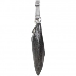 Sac bandoulière ultra plat Lancaster maille gris acier LANCASTER - 2 Sac bandoulière ultra plat Lancaster maille gris acier LANCASTER - 2