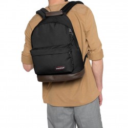 Sac à dos Eastpak EK811 noir uni fond cuir Wyoming 008 EASTPAK - 3 Sac à dos Eastpak EK811 noir uni fond cuir Wyoming 008 EASTPAK - 3