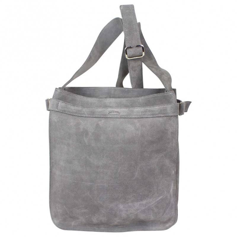 Sac épaule Longchamp cuir effet vieillie gris LONGCHAMP - 1 Sac épaule Longchamp cuir effet vieillie gris LONGCHAMP - 1